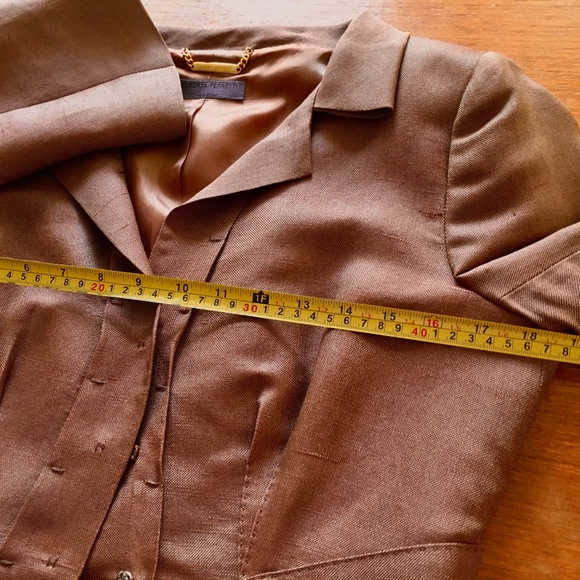 Alberta Ferretti Luxury Pure Silk Jacket ❤️❤️❤️! - Picture 5 of 11